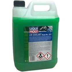 Liqui Moly LM Coolant Αντιψυκτικό Παραφλού Ψυγείου Αυτοκινήτου -25°C Πράσινο Χρώμα 5lt