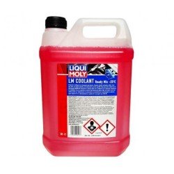 Liqui Moly LM Coolant Αντιψυκτικό Παραφλού Ψυγείου Αυτοκινήτου -25°C Κόκκινο Χρώμα 5lt