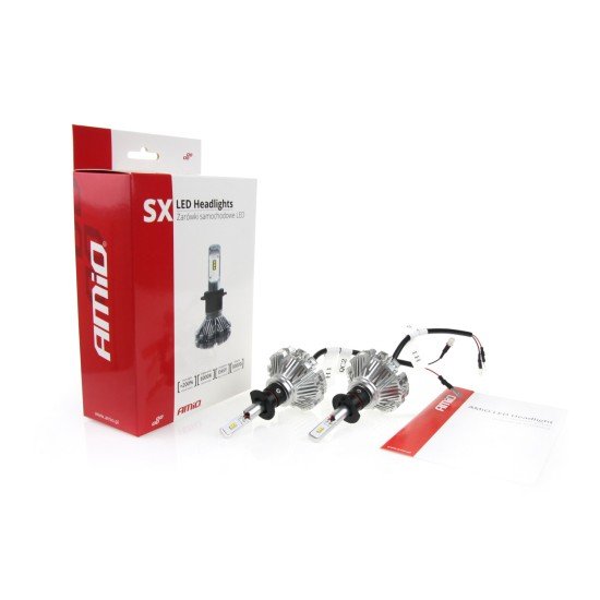H1 SX SERIES 6/18V 40W 6.000K 3.200lm LED (ΜΕ ΨΥΚΤΡΑ - ΧΩΡΙΣ ΑΝΕΜΙΣΤΗΡΑΚΙ) 2ΤΕΜ.-Amio-01061/AM H1 SX SERIES 6/18V 40W 6.000K 3.200lm LED (ΜΕ ΨΥΚΤΡΑ - ΧΩΡΙΣ ΑΝΕΜΙΣΤΗΡΑΚΙ) 2ΤΕΜ.-Amio-01061/AM