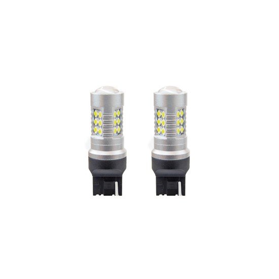 W21W T20 12/24V 6,2W 5.600K LED 24xSMD3030 CAN-BUS ΛΕΥΚΟ 18x56mm 2ΤΕΜ.-Amio-01173/AM W21W T20 12/24V 6,2W 5.600K LED 24xSMD3030 CAN-BUS ΛΕΥΚΟ 18x56mm 2ΤΕΜ.-Amio-01173/AM
