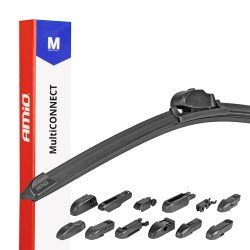 Amio - Υαλοκαθαριστήρας Multiconnect με 12 αντάπτορες μήκος 500mm/20'' – 1 τεμ. (01195/AM)-Amio-01195/AM