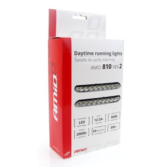 ΦΩΤΑ ΗΜΕΡΑΣ DRL 12/24V 7W 20LED(0,35W ANA LED) 190x20x40mm 2ΤΕΜ-Amio-01266/AM ΦΩΤΑ ΗΜΕΡΑΣ DRL 12/24V 7W 20LED(0,35W ANA LED) 190x20x40mm 2ΤΕΜ-Amio-01266/AM