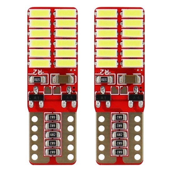 T10 W5W 12V W2,1x9,5d ΛΕΥΚΟ 5.600K 24SMDx4014 (ΚΑΡΦΩΤΟ - CAN-BUS) 2ΤΕΜ.-Amio-01287/AM T10 W5W 12V W2,1x9,5d ΛΕΥΚΟ 5.600K 24SMDx4014 (ΚΑΡΦΩΤΟ - CAN-BUS) 2ΤΕΜ.-Amio-01287/AM