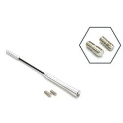 ΚΕΡΑΙΑ ΑΝΤΜ05 18cm ΧΡΩΜΙΟ ΜΕ 2 ΑΝΤΑΠΤΟΡΕΣ 5-6mm AMiO – 1 ΤΕΜ.-Amio-01294/AM ΚΕΡΑΙΑ ΑΝΤΜ05 18cm ΧΡΩΜΙΟ ΜΕ 2 ΑΝΤΑΠΤΟΡΕΣ 5-6mm AMiO – 1 ΤΕΜ.-Amio-01294/AM