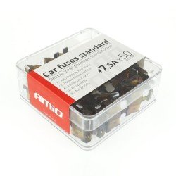 ΑΣΦΑΛΕΙΕΣ STANDARD 7.5A AMiO - 50 ΤΕΜ. ΚΟΥΤΙ-Amio-01333/AM ΑΣΦΑΛΕΙΕΣ STANDARD 7.5A AMiO - 50 ΤΕΜ. ΚΟΥΤΙ-Amio-01333/AM