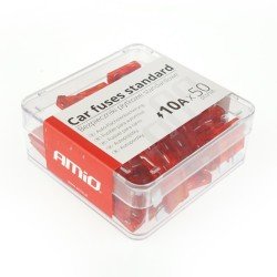 ΑΣΦΑΛΕΙΕΣ STANDARD 10A AMiO - 50 ΤΕΜ. ΚΟΥΤΙ-Amio-01334/AM ΑΣΦΑΛΕΙΕΣ STANDARD 10A AMiO - 50 ΤΕΜ. ΚΟΥΤΙ-Amio-01334/AM