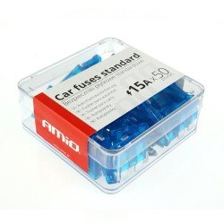 ΑΣΦΑΛΕΙΕΣ STANDARD 15A AMiO - 50 ΤΕΜ. ΚΟΥΤΙ-Amio-01335/AM ΑΣΦΑΛΕΙΕΣ STANDARD 15A AMiO - 50 ΤΕΜ. ΚΟΥΤΙ-Amio-01335/AM