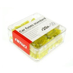 ΑΣΦΑΛΕΙΕΣ STANDARD 20A AMiO - 50 ΤΕΜ. ΚΟΥΤΙ-Amio-01336/AM ΑΣΦΑΛΕΙΕΣ STANDARD 20A AMiO - 50 ΤΕΜ. ΚΟΥΤΙ-Amio-01336/AM