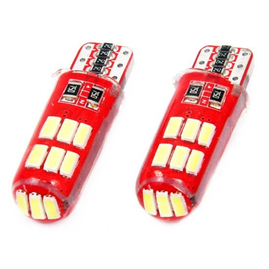 T10 W5W 12V W2,1x9,5d ΛΕΥΚΟ 5.600K 15SMDx4014 LED ΣΙΛΙΚΟΝΗΣ (ΚΑΡΦΩΤΟ - CAN-BUS) 2ΤΕΜ.-Amio-01443/AM T10 W5W 12V W2,1x9,5d ΛΕΥΚΟ 5.600K 15SMDx4014 LED ΣΙΛΙΚΟΝΗΣ (ΚΑΡΦΩΤΟ - CAN-BUS) 2ΤΕΜ.-Amio-01443/AM