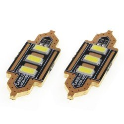 ΛΑΜΠΑΚΙΑ ΠΛΑΦΟΝΙΕΡΑΣ 36mm 12V 5.600K 3xSMD 5730 LED AMIO - 2 ΤΕΜ.-Amio-01449/AM ΛΑΜΠΑΚΙΑ ΠΛΑΦΟΝΙΕΡΑΣ 36mm 12V 5.600K 3xSMD 5730 LED AMIO - 2 ΤΕΜ.-Amio-01449/AM
