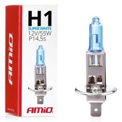 H1 12V 55W P14,5s SUPERWHITE AMIO - 1 ΤΕΜ.-Amio-01489/AM H1 12V 55W P14,5s SUPERWHITE AMIO - 1 ΤΕΜ.-Amio-01489/AM