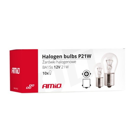 ΛΑΜΠΑΚΙΑ ΜΟΝΟΠΟΛΙΚΑ ΑΛΟΓΟΝΟΥ P21W 12V 21W BA15s ΣΕ ΚΟΥΤΙ  ΑMiO - 10 TEM.-Amio-01491/AM ΛΑΜΠΑΚΙΑ ΜΟΝΟΠΟΛΙΚΑ ΑΛΟΓΟΝΟΥ P21W 12V 21W BA15s ΣΕ ΚΟΥΤΙ  ΑMiO - 10 TEM.-Amio-01491/AM