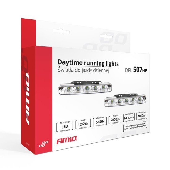 ΦΩΤΑ ΗΜΕΡΑΣ DRL 12/24V 11,52W 10 LED 1000Lm 190x29x40mm 2ΤΕΜ-Amio-01523/AM ΦΩΤΑ ΗΜΕΡΑΣ DRL 12/24V 11,52W 10 LED 1000Lm 190x29x40mm 2ΤΕΜ-Amio-01523/AM