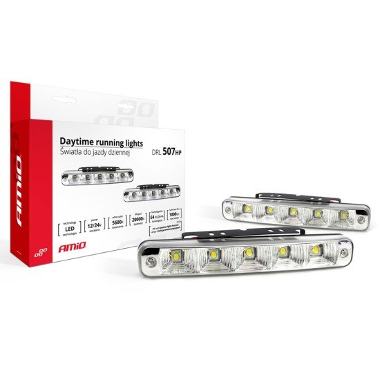 ΦΩΤΑ ΗΜΕΡΑΣ DRL 12/24V 11,52W 10 LED 1000Lm 190x29x40mm 2ΤΕΜ-Amio-01523/AM ΦΩΤΑ ΗΜΕΡΑΣ DRL 12/24V 11,52W 10 LED 1000Lm 190x29x40mm 2ΤΕΜ-Amio-01523/AM
