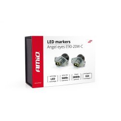 BMW ΣΕΙΡΑ 3 E90 ΛΑΜΠΑΚΙΑ ΓΙΑ ANGEL ΜΕ KIT XENON 340lm 20W ΑΜΙΟ -  2ΤΕΜ.-Amio-01541/AM BMW ΣΕΙΡΑ 3 E90 ΛΑΜΠΑΚΙΑ ΓΙΑ ANGEL ΜΕ KIT XENON 340lm 20W ΑΜΙΟ -  2ΤΕΜ.-Amio-01541/AM