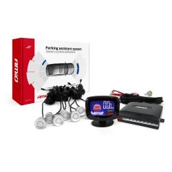 ΣΥΣΤΗΜΑ ΠΑΡΚΑΡΙΣΜΑΤΟΣ 12V ΜΕ 8 ΑΙΣΘΗΤΗΡΕΣ (ΑΣΗΜΙ) 22 mm ΚΑΙ ΟΘΟΝΗ LED-GRAF AMIO - 1 ΤΕΜ.-Amio-01597/AM ΣΥΣΤΗΜΑ ΠΑΡΚΑΡΙΣΜΑΤΟΣ 12V ΜΕ 8 ΑΙΣΘΗΤΗΡΕΣ (ΑΣΗΜΙ) 22 mm ΚΑΙ ΟΘΟΝΗ LED-GRAF AMIO - 1 ΤΕΜ.-Amio-01597/AM