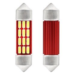ΛΑΜΠΑΚΙΑ ΠΛΑΦΟΝΙΕΡΑΣ 36mm 12V 5.600K 12xSMD 4014 LED CAN-BUS  AMIO - 2 ΤΕΜ.-Amio-01632/AM ΛΑΜΠΑΚΙΑ ΠΛΑΦΟΝΙΕΡΑΣ 36mm 12V 5.600K 12xSMD 4014 LED CAN-BUS  AMIO - 2 ΤΕΜ.-Amio-01632/AM