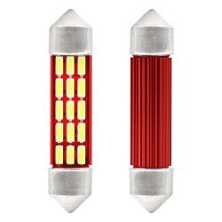 ΛΑΜΠΑΚΙΑ ΠΛΑΦΟΝΙΕΡΑΣ 41mm 12V 5.600K 20xSMD 4014 LED CAN-BUS  AMIO - 2 ΤΕΜ.-Amio-01634/AM ΛΑΜΠΑΚΙΑ ΠΛΑΦΟΝΙΕΡΑΣ 41mm 12V 5.600K 20xSMD 4014 LED CAN-BUS  AMIO - 2 ΤΕΜ.-Amio-01634/AM