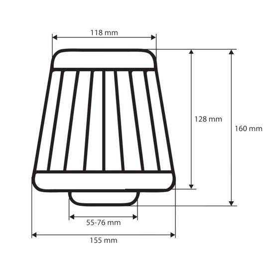 ΦΙΛΤΡΟΧΟΑΝΗ ΕΛΕΥΘΕΡΑΣ AF-CARBON 160 Χ 155 Χ 118 (CARBON/3 ΑΝΤΑΠΤΟΡΕΣ) AMiO - 1 ΤΕΜ.-Amio-01713/AM ΦΙΛΤΡΟΧΟΑΝΗ ΕΛΕΥΘΕΡΑΣ AF-CARBON 160 Χ 155 Χ 118 (CARBON/3 ΑΝΤΑΠΤΟΡΕΣ) AMiO - 1 ΤΕΜ.-Amio-01713/AM