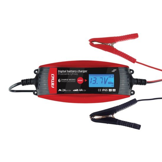 ΦΟΡΤΙΣΤΗΣ ΜΠΑΤΑΡΙΑΣ 2A/4A LCD 6/12V 1.2-120Ah AMiO - 1 ΤΕΜ.-Amio-02088/AM ΦΟΡΤΙΣΤΗΣ ΜΠΑΤΑΡΙΑΣ 2A/4A LCD 6/12V 1.2-120Ah AMiO - 1 ΤΕΜ.-Amio-02088/AM