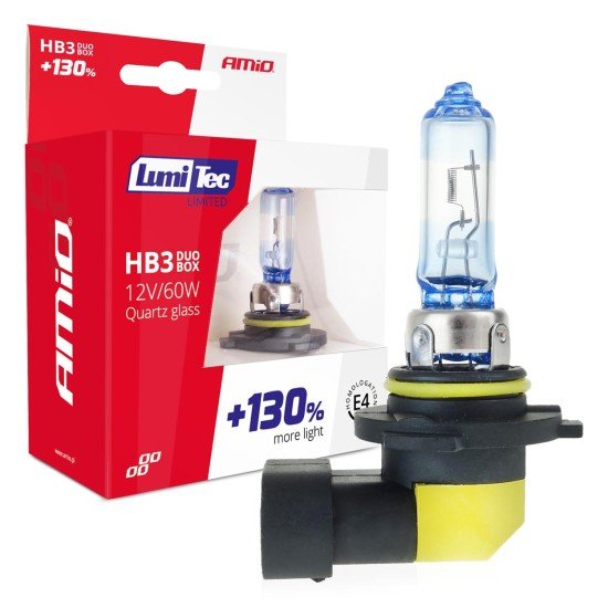 HB3 9005 12V 60W LUMITEC LIMITED +130% UP TO 40m  AMIO - 2 ΤΕΜ.-Amio-02103/AM HB3 9005 12V 60W LUMITEC LIMITED +130% UP TO 40m  AMIO - 2 ΤΕΜ.-Amio-02103/AM