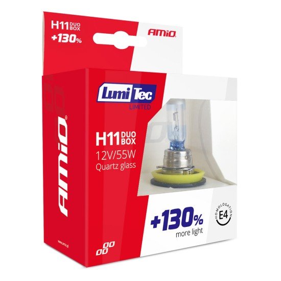 H11 12V 55W PGJ19-2 LUMITEC LIMITED +130%  UP TO 40m AMIO - 2 ΤΕΜ.-Amio-02105/AM H11 12V 55W PGJ19-2 LUMITEC LIMITED +130%  UP TO 40m AMIO - 2 ΤΕΜ.-Amio-02105/AM