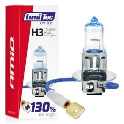 H3 12V 55W PK22s LUMITEC LIMITED +130%  UP TO 40m AMIO - 1 ΤΕΜ.-Amio-02131/AM H3 12V 55W PK22s LUMITEC LIMITED +130%  UP TO 40m AMIO - 1 ΤΕΜ.-Amio-02131/AM