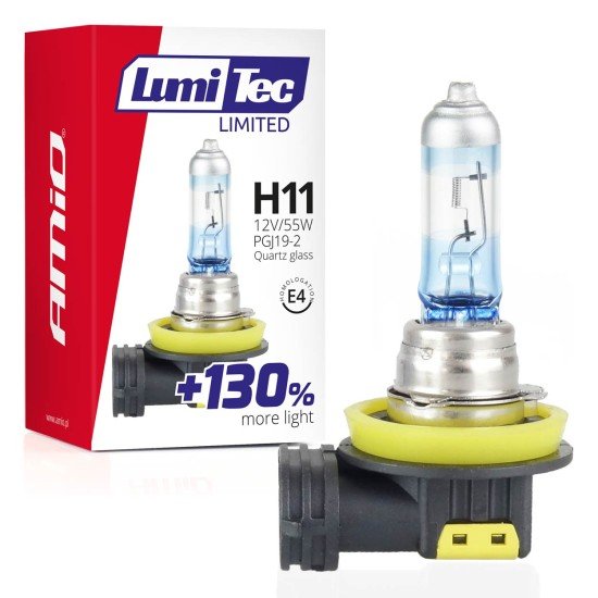 H11 12V 55W PGJ19-2 LUMITEC LIMITED +130%  UP TO 40m AMIO - 1 ΤΕΜ.-Amio-02134/AM H11 12V 55W PGJ19-2 LUMITEC LIMITED +130%  UP TO 40m AMIO - 1 ΤΕΜ.-Amio-02134/AM