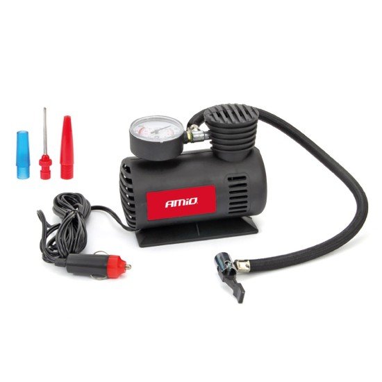 ΚΟΜΠΡΕΣΕΡ ΑΕΡΑ ΠΛΑΣΤΙΚΟ 12V 20BAR-300PSI (ΜΑΝΟΜΕΤΡΟ/ΦΙΣ/3 ΑΝΤΑΠΤΟΡΕΣ/ΚΑΛΩΔΙΟ 300cm) AMiO - 1 ΤΕΜ.-Amio-02189/AM ΚΟΜΠΡΕΣΕΡ ΑΕΡΑ ΠΛΑΣΤΙΚΟ 12V 20BAR-300PSI (ΜΑΝΟΜΕΤΡΟ/ΦΙΣ/3 ΑΝΤΑΠΤΟΡΕΣ/ΚΑΛΩΔΙΟ 300cm) AMiO - 1 ΤΕΜ.-Amio-02189/AM