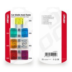 ΑΣΦΑΛΕΙΕΣ MAXI ΔΙΑΦΟΡΕΣ ΣΕ ΚΑΡΤΕΛΑ 1x20A  /1x30A / 1x40A / 1x50A / 1x60A / 1x80A / 1x100A AMiO – 7 ΤΕΜ.-Amio-02214/AM ΑΣΦΑΛΕΙΕΣ MAXI ΔΙΑΦΟΡΕΣ ΣΕ ΚΑΡΤΕΛΑ 1x20A  /1x30A / 1x40A / 1x50A / 1x60A / 1x80A / 1x100A AMiO – 7 ΤΕΜ.-Amio-02214/AM