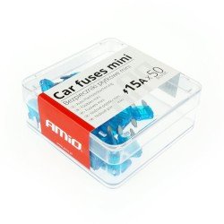 ΑΣΦΑΛΕΙΕΣ MINI 15A AMiO - ΚΟΥΤΙ 50 ΤΕΜ.-Amio-02220/AM ΑΣΦΑΛΕΙΕΣ MINI 15A AMiO - ΚΟΥΤΙ 50 ΤΕΜ.-Amio-02220/AM