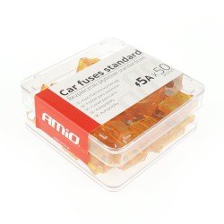 ΑΣΦΑΛΕΙΕΣ STANDARD 5A AMiO - 50 ΤΕΜ. ΚΟΥΤΙ-Amio-02226/AM ΑΣΦΑΛΕΙΕΣ STANDARD 5A AMiO - 50 ΤΕΜ. ΚΟΥΤΙ-Amio-02226/AM