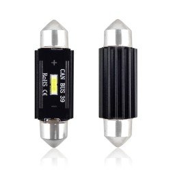 ΛΑΜΠΑΚΙΑ ΠΛΑΦΟΝΙΕΡΑΣ 39mm 12/24V 3,1W 5600K 1LED ULTRA BRIGHT CAN-BUS FESTOON (ΛΕΥΚΟ) AMiO - 2 ΤΕΜ.-Amio-02443/AM ΛΑΜΠΑΚΙΑ ΠΛΑΦΟΝΙΕΡΑΣ 39mm 12/24V 3,1W 5600K 1LED ULTRA BRIGHT CAN-BUS FESTOON (ΛΕΥΚΟ) AMiO - 2 ΤΕΜ.-Amio-02443/AM