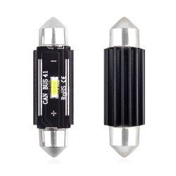 ΛΑΜΠΑΚΙΑ ΠΛΑΦΟΝΙΕΡΑΣ 41mm 12/24V 3,1W 5600K 1LED ULTRA BRIGHT CAN-BUS FESTOON (ΛΕΥΚΟ) AMiO - 2 ΤΕΜ.-Amio-02444/AM ΛΑΜΠΑΚΙΑ ΠΛΑΦΟΝΙΕΡΑΣ 41mm 12/24V 3,1W 5600K 1LED ULTRA BRIGHT CAN-BUS FESTOON (ΛΕΥΚΟ) AMiO - 2 ΤΕΜ.-Amio-02444/AM
