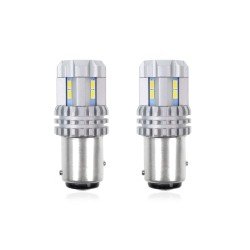 P21/5W BAY15d 12/24V 22 LED SMD ULTRABRIGHT 3020 CANBUS ΛΕΥΚΟ 2ΤΕΜ.-Amio-02450/AM P21/5W BAY15d 12/24V 22 LED SMD ULTRABRIGHT 3020 CANBUS ΛΕΥΚΟ 2ΤΕΜ.-Amio-02450/AM