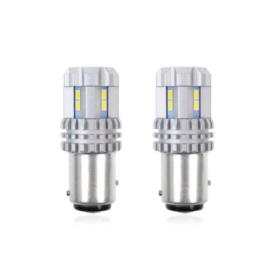 P21/5W BAY15d 12/24V 22 LED SMD ULTRABRIGHT 3020 CANBUS ΛΕΥΚΟ 2ΤΕΜ.-Amio-02450/AM P21/5W BAY15d 12/24V 22 LED SMD ULTRABRIGHT 3020 CANBUS ΛΕΥΚΟ 2ΤΕΜ.-Amio-02450/AM