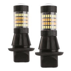 PY21W 12V BAU15s DRL 2 ΣΕ 1 ΛΕΥΚΟ/ΠΟΡΤΟΚΑΛΙ CAN-BUS 2x96 SMD 3014 2ΤΕΜ.-Amio-02451/AM PY21W 12V BAU15s DRL 2 ΣΕ 1 ΛΕΥΚΟ/ΠΟΡΤΟΚΑΛΙ CAN-BUS 2x96 SMD 3014 2ΤΕΜ.-Amio-02451/AM