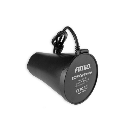 INVERTER ΠΟΤΗΡΟΘΗΚΗΣ 12>230V max150W-peak300W ΜΕ 2 USB 4800mA ΚΑΙ ΑΝΤΑΠΤΟΡΑ ΑΝΑΠΤΗΡΑ 12V-Amio-02469/AM INVERTER ΠΟΤΗΡΟΘΗΚΗΣ 12>230V max150W-peak300W ΜΕ 2 USB 4800mA ΚΑΙ ΑΝΤΑΠΤΟΡΑ ΑΝΑΠΤΗΡΑ 12V-Amio-02469/AM