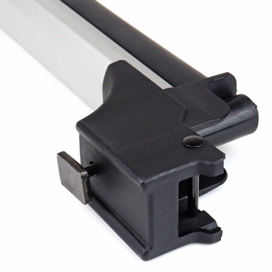 Amio - Βάση Σκι Οροφής SSR-01S από Αλουμίνιο για 4 ζευγάρια Σκι ή 2 σανίδες Snowboard με μήκος 570 mm - 1 ζευγάρι (02590/AM)-Amio-02590/AM