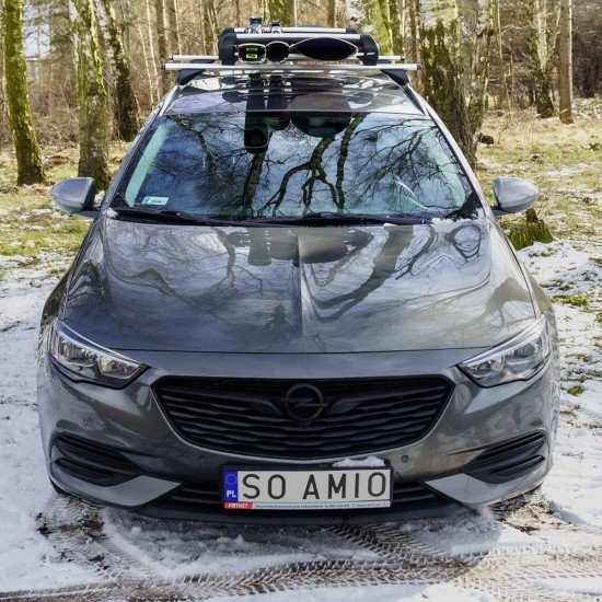 Amio - Βάση Σκι Οροφής SSR-01S από Αλουμίνιο για 4 ζευγάρια Σκι ή 2 σανίδες Snowboard με μήκος 570 mm - 1 ζευγάρι (02590/AM)-Amio-02590/AM