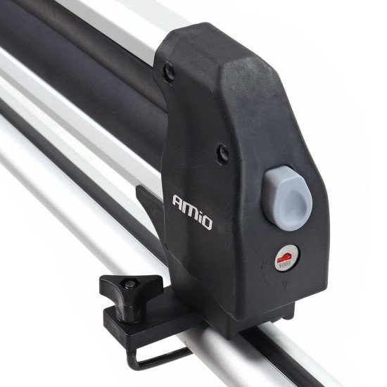 Amio - Βάση Σκι Οροφής SSR-01L από Αλουμίνιο για 6 ζευγάρια Σκι ή 3 σανίδες Snowboard με μήκος 760 mm - 1 Ζευγάρι (02591/AM)-Amio-02591/AM