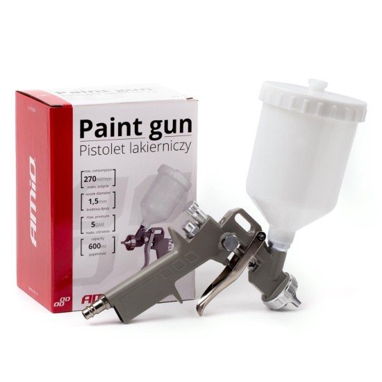 ΠΙΣΤΟΛΙ ΑΕΡΟΣ ΒΑΦΗΣ 5 BAR ΜΕ ΔΟΧΕΙΟ 600ml PT-11 AMIO - 1 ΤΕΜ.-Amio-02628/AM ΠΙΣΤΟΛΙ ΑΕΡΟΣ ΒΑΦΗΣ 5 BAR ΜΕ ΔΟΧΕΙΟ 600ml PT-11 AMIO - 1 ΤΕΜ.-Amio-02628/AM