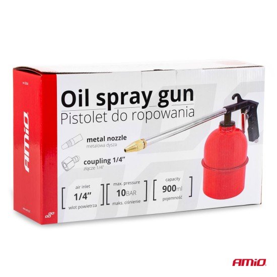 ΠΙΣΤΟΛΙ ΑΕΡΟΣ 10 BAR ΜΕ ΔΟΧΕΙΟ ΛΑΔΙΟΥ 900ml (ΛΑΔΙΚΟ) AMIO - 1 ΤΕΜ.-Amio-02634/AM ΠΙΣΤΟΛΙ ΑΕΡΟΣ 10 BAR ΜΕ ΔΟΧΕΙΟ ΛΑΔΙΟΥ 900ml (ΛΑΔΙΚΟ) AMIO - 1 ΤΕΜ.-Amio-02634/AM