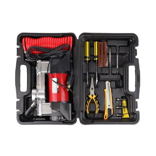 ΚΟΜΠΡΕΣΕΡ ΑΕΡΑ ΜΕΤΑΛΛΙΚΟ 12V 10BAR-150PSI-60L/min (ΘΗΚΗ/ΜΑΝΟΜΕΤΡΟ/ΦΙΣ/3 ΑΝΤΑΠΤΟΡΕΣ/ΚΑΛΩΔΙΟ 300cm)-Amio-02640/AM ΚΟΜΠΡΕΣΕΡ ΑΕΡΑ ΜΕΤΑΛΛΙΚΟ 12V 10BAR-150PSI-60L/min (ΘΗΚΗ/ΜΑΝΟΜΕΤΡΟ/ΦΙΣ/3 ΑΝΤΑΠΤΟΡΕΣ/ΚΑΛΩΔΙΟ 300cm)-Amio-02640/AM