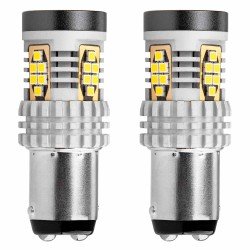 ΛΑΜΠΑΚΙΑ ΔΙΠΟΛΙΚΑ LED ΛΕΥΚΑ CAN-BUS P21/5w BAY15D 12/24V 24xSMD 3020 ΑMiO - 2 TEM.-Amio-02798/AM ΛΑΜΠΑΚΙΑ ΔΙΠΟΛΙΚΑ LED ΛΕΥΚΑ CAN-BUS P21/5w BAY15D 12/24V 24xSMD 3020 ΑMiO - 2 TEM.-Amio-02798/AM
