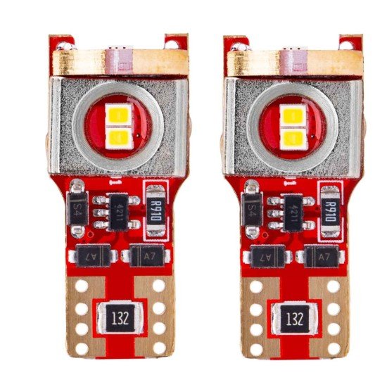 T10 W5W 12/24V LED 6xSMD 2016 CAN-BUS ΛΕΥΚΟ ΑΜΙΟ - 2 ΤΕΜ.-Amio-02802/AM T10 W5W 12/24V LED 6xSMD 2016 CAN-BUS ΛΕΥΚΟ ΑΜΙΟ - 2 ΤΕΜ.-Amio-02802/AM