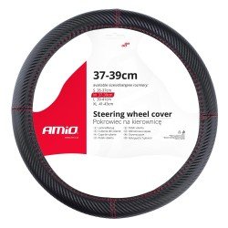ΚΑΛΥΜΜΑ ΤΙΜΟΝΙΟΥ SWC-38 M 37-39cm ΣΕ ΜΑΥΡΟ CARBON ΧΡΩΜΑ ΜΕ ΚΟΚΚΙΝΗ ΡΑΦΗ ΑΜΙΟ - 1 ΤΕΜ.-Amio-02811/AM ΚΑΛΥΜΜΑ ΤΙΜΟΝΙΟΥ SWC-38 M 37-39cm ΣΕ ΜΑΥΡΟ CARBON ΧΡΩΜΑ ΜΕ ΚΟΚΚΙΝΗ ΡΑΦΗ ΑΜΙΟ - 1 ΤΕΜ.-Amio-02811/AM