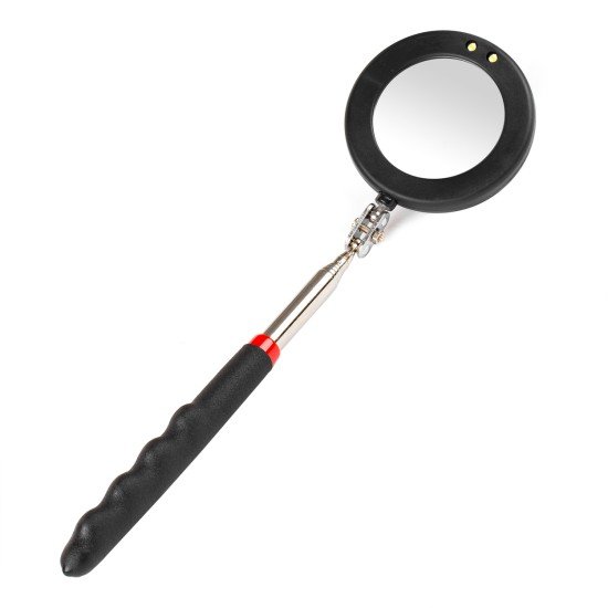 ΚΑΘΡΕΠΤΗΣ ΧΕΙΡΟΣ ΤΗΛΕΣΚΟΠΙΚΟΣ 50mm 28-87cm 360 ΜΟΙΡΕΣ ΜΕ ΦΩΣ LED AMIO - 1 ΤΕΜ.-Amio-02840/AM ΚΑΘΡΕΠΤΗΣ ΧΕΙΡΟΣ ΤΗΛΕΣΚΟΠΙΚΟΣ 50mm 28-87cm 360 ΜΟΙΡΕΣ ΜΕ ΦΩΣ LED AMIO - 1 ΤΕΜ.-Amio-02840/AM