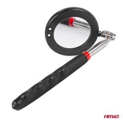 ΚΑΘΡΕΠΤΗΣ ΧΕΙΡΟΣ ΤΗΛΕΣΚΟΠΙΚΟΣ 50mm 28-87cm 360 ΜΟΙΡΕΣ ΜΕ ΦΩΣ LED AMIO - 1 ΤΕΜ.-Amio-02840/AM ΚΑΘΡΕΠΤΗΣ ΧΕΙΡΟΣ ΤΗΛΕΣΚΟΠΙΚΟΣ 50mm 28-87cm 360 ΜΟΙΡΕΣ ΜΕ ΦΩΣ LED AMIO - 1 ΤΕΜ.-Amio-02840/AM