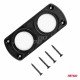 ΠΑΝΕΛ ΔΙΠΛΟ ΓΙΑ ΠΡΙΖΕΣ ΜΑΥΡΟ MOD-13 105x43x4,5 mm ΔΙΑΜΕΤΡΟ ΤΡΥΠΑΣ: 3cm AMIO-Amio-02863/AM ΠΑΝΕΛ ΔΙΠΛΟ ΓΙΑ ΠΡΙΖΕΣ ΜΑΥΡΟ MOD-13 105x43x4,5 mm ΔΙΑΜΕΤΡΟ ΤΡΥΠΑΣ: 3cm AMIO-Amio-02863/AM